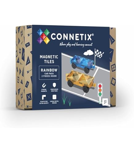 CONNETIX Clear Starter Pack, 34 Pieces : Amazon.in: Toys & Games